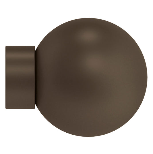 Arc 25mm Ball Finial Pk1 - Mocha