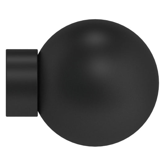 Arc 25mm Ball Finial Pk1 - Soft Black