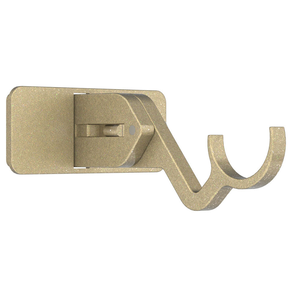 Arc 25mm Adjustable Passing Bracket - Soft Brass