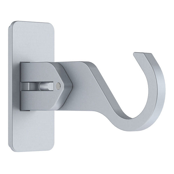 Arc 25mm Adjustable End Bracket - Soft Silver