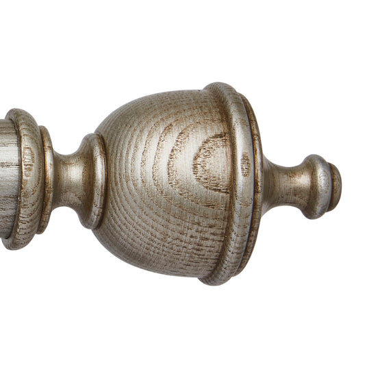 45mm Ashbridge Chatsworth Finial Pk1 - Baroque Silver