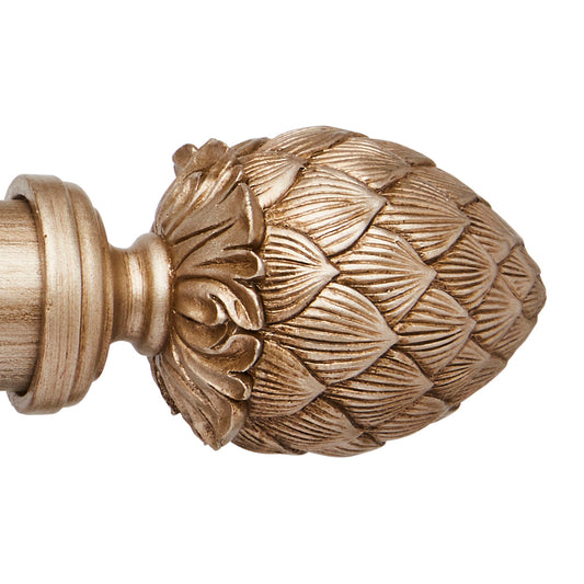 45mm Ashbridge Kew Finial Pk1 - Champagne Gold