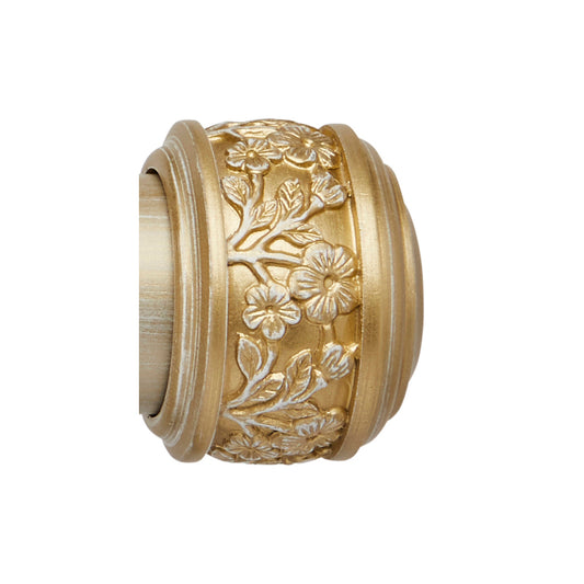 45mm Ashbridge Claremont Finial Pk1 - Gold On White