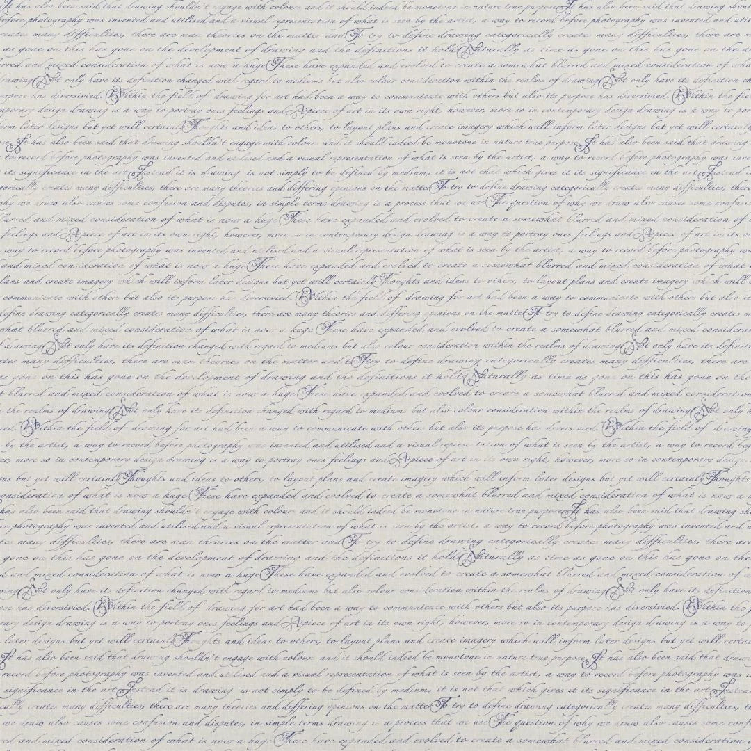 Calligraphy Fabric