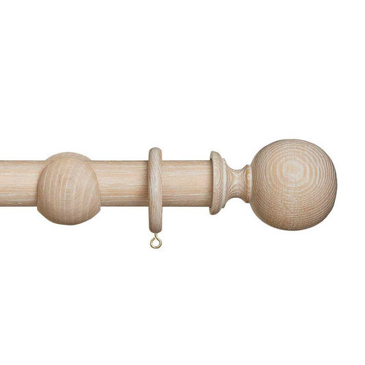 35mm Eden Ball Wood Pole Set - Oatmeal