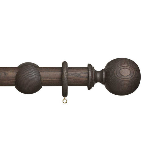 35mm Eden Ball Wood Pole Set - Umber