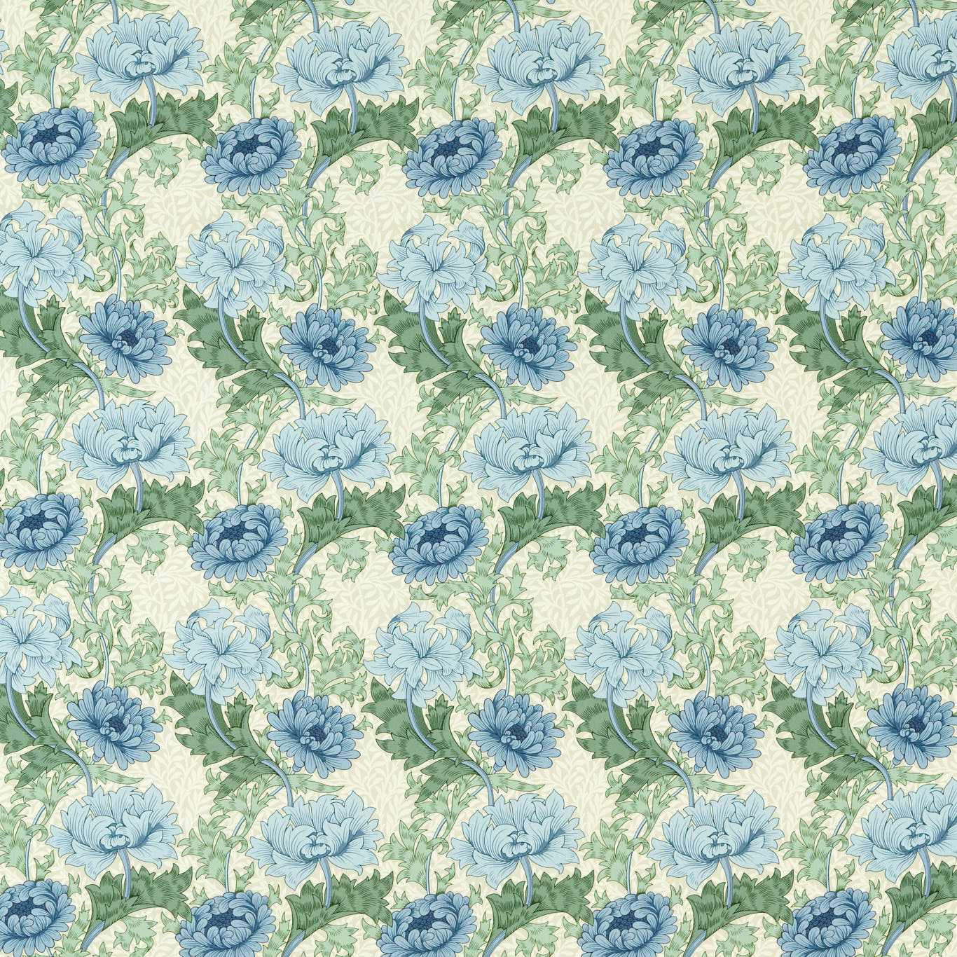 Chrysanthemum Outdoor Fabric