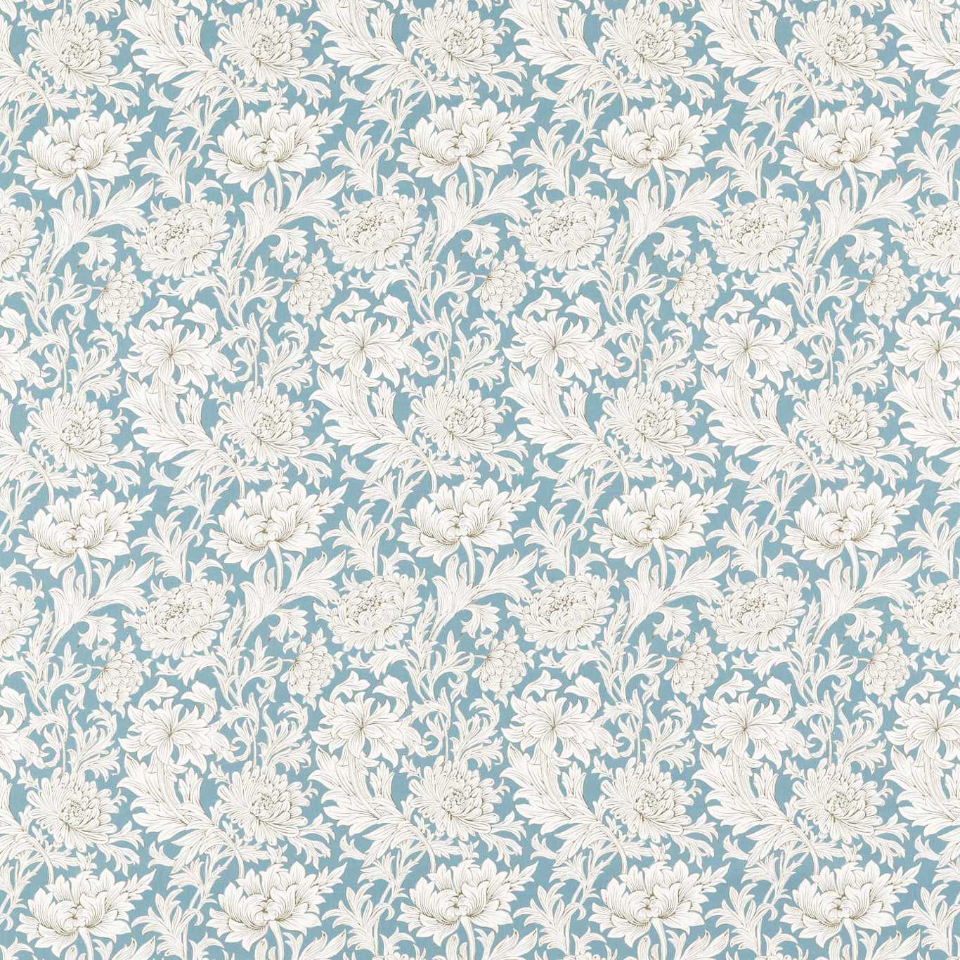 Chrysanthemum Toile Cotton Fabric