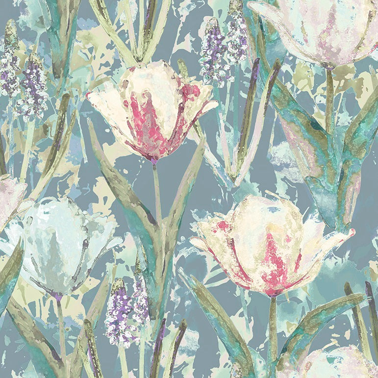 Tulips Fabric