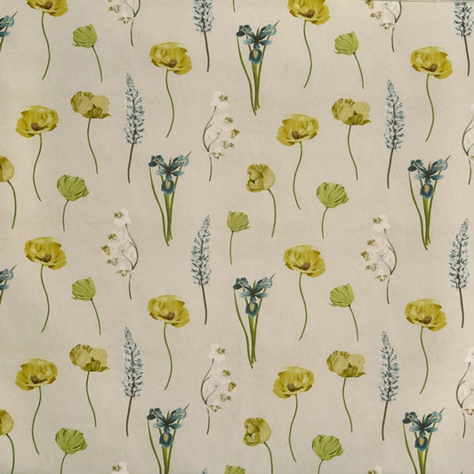 Flower Press Fabric