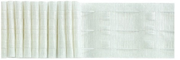 Hallis Tape 3" Workroom Cord Pocket White 2 x 500m Cartons