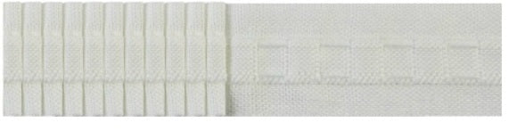 Tape 1" Standard Woven Pocket White 250m Spool