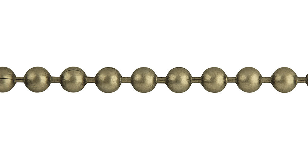 Hallis Antique Brass Chain Loop (25cm Drop) - 50cm