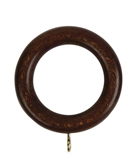 50mm Woodline Wood Rings pk4 - Dark Oak