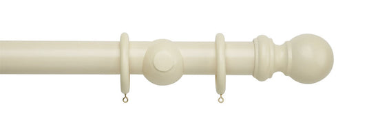 50mm Woodline Wood Pole Set -Cream