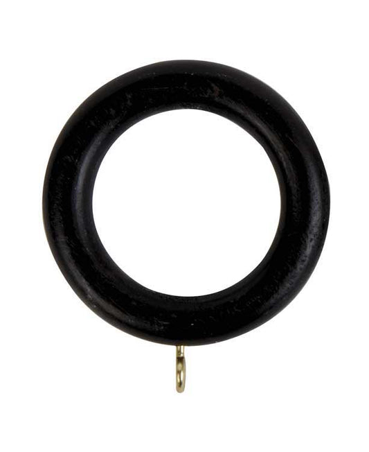 35mm Woodline Wood Rings pk4 - Black