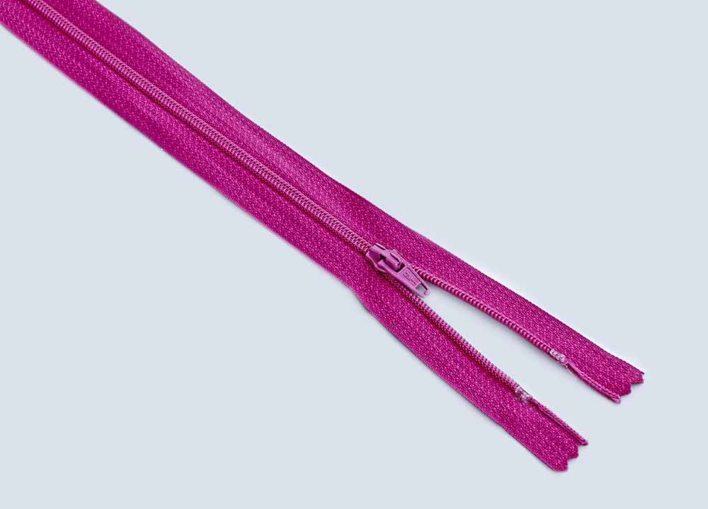 Closed End Zip (56cm length) - Damson