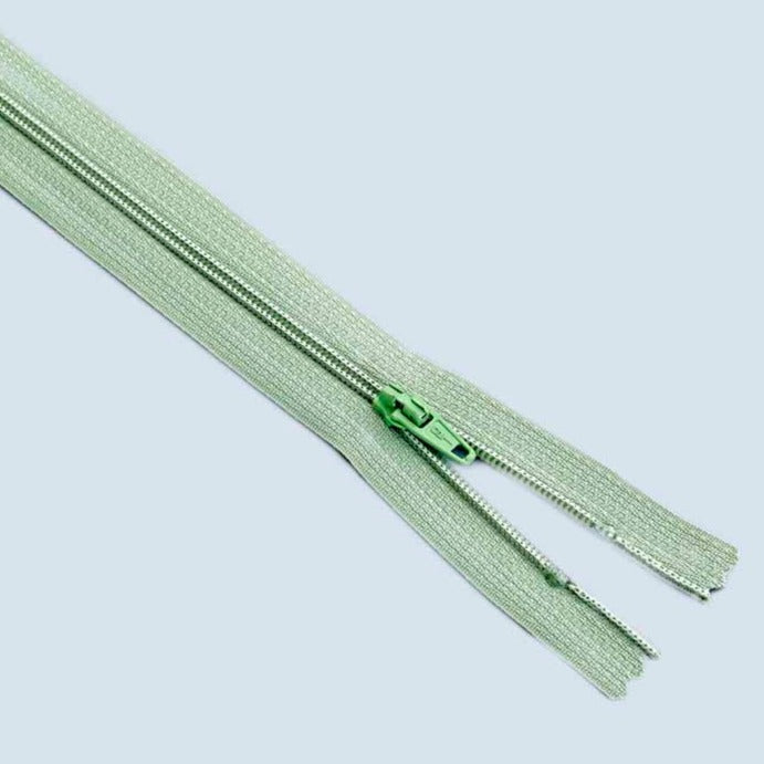 Closed End Zip (56cm length) - Lime
