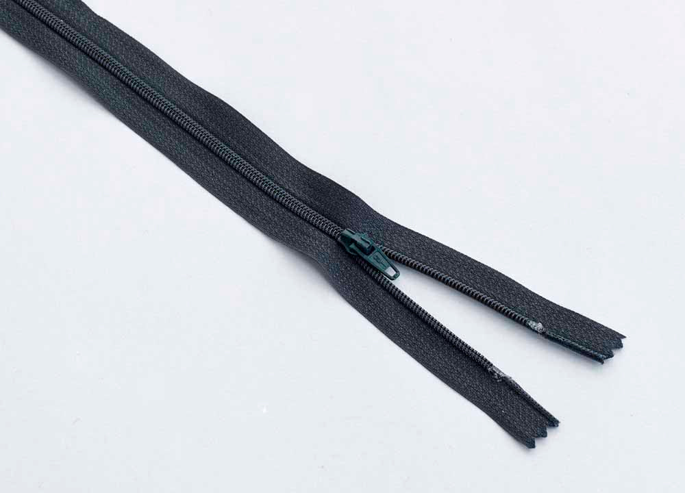 Closed End Zip (56cm length) - Dark Green