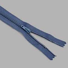 Closed End Zip (56cm length) - Indigo