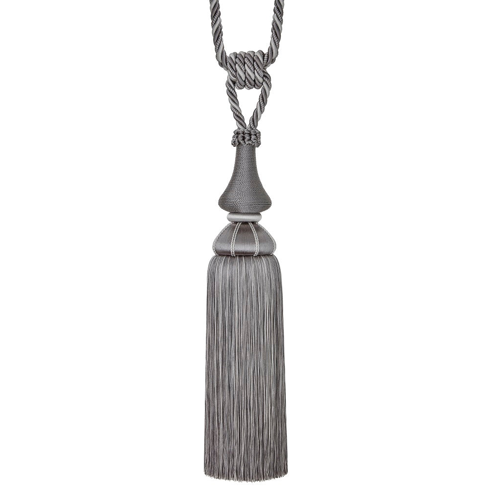 Ascot Tassel Tieback - Silver