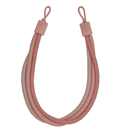 Opulent Rope Tieback - Blush