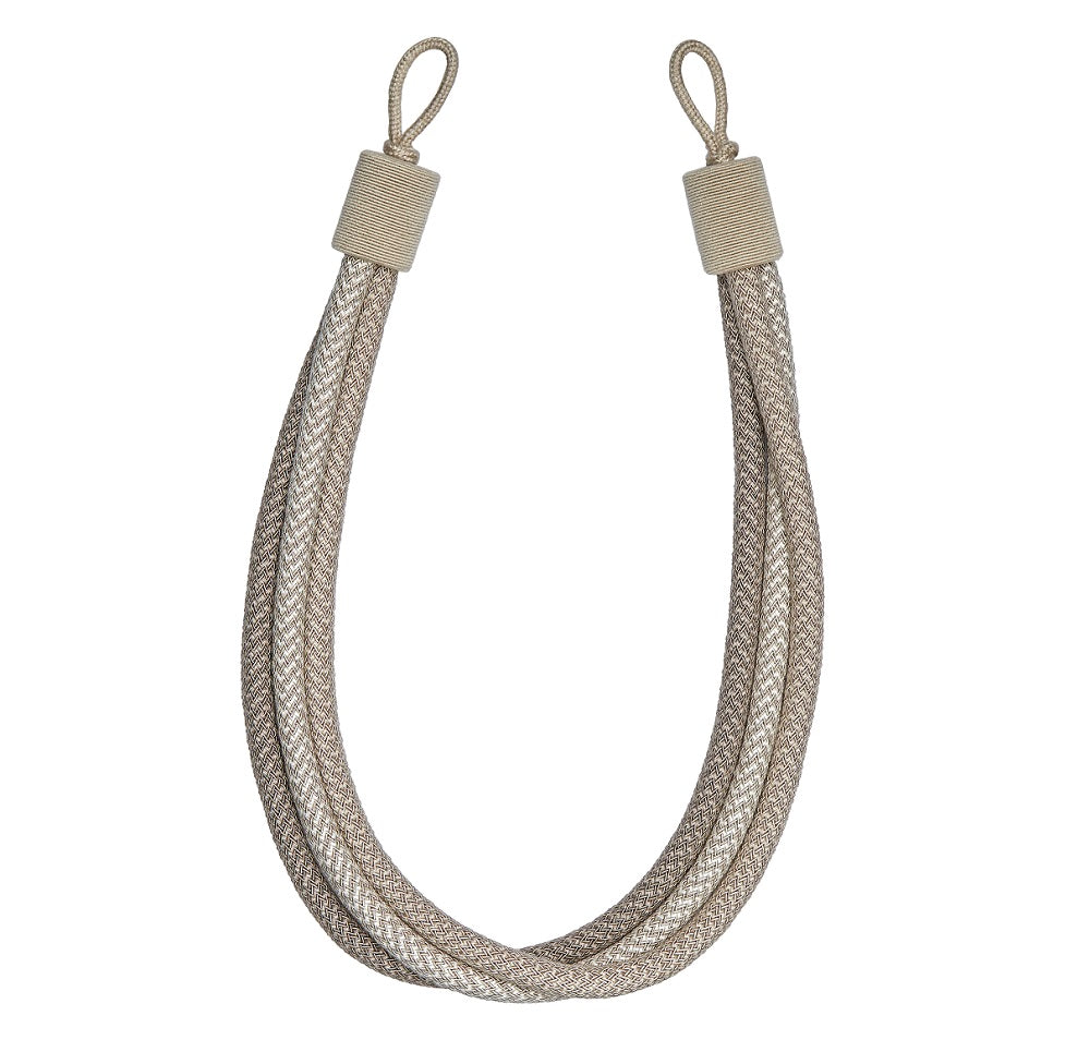 Opulent Rope Tieback - Bisque