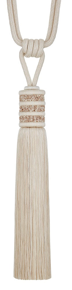 Opulent Tassel Tieback - Champagne