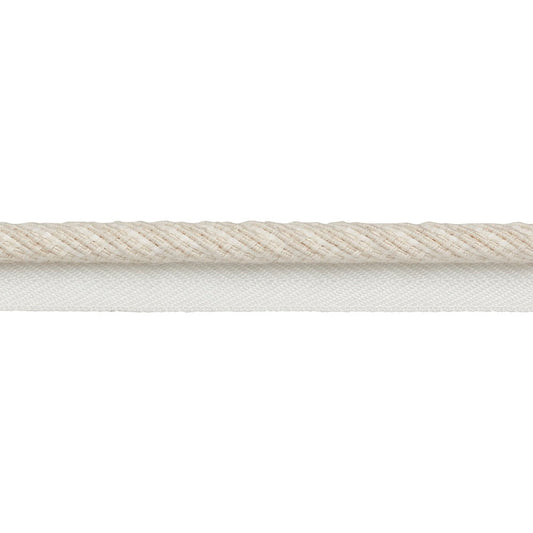 Prairie Flanged Piping Cord - Chalk