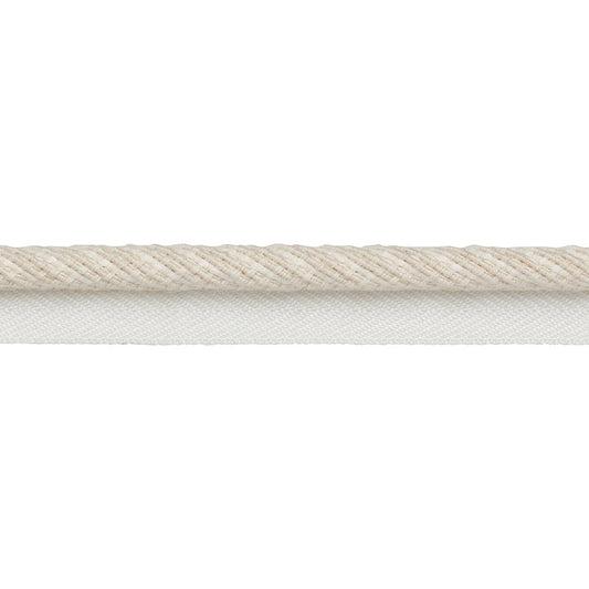 Prairie Flanged Piping Cord - Chalk