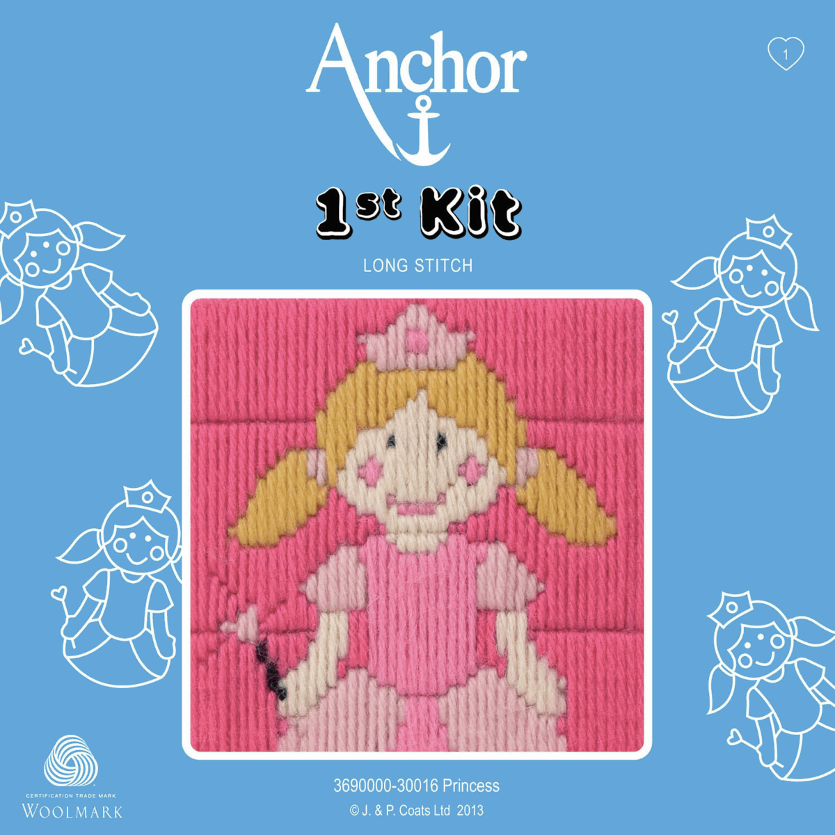 My First Long Stitch Kit: Princess