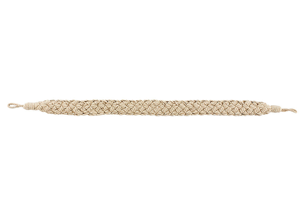Naturals Plaited Tieback - Natural/Linen