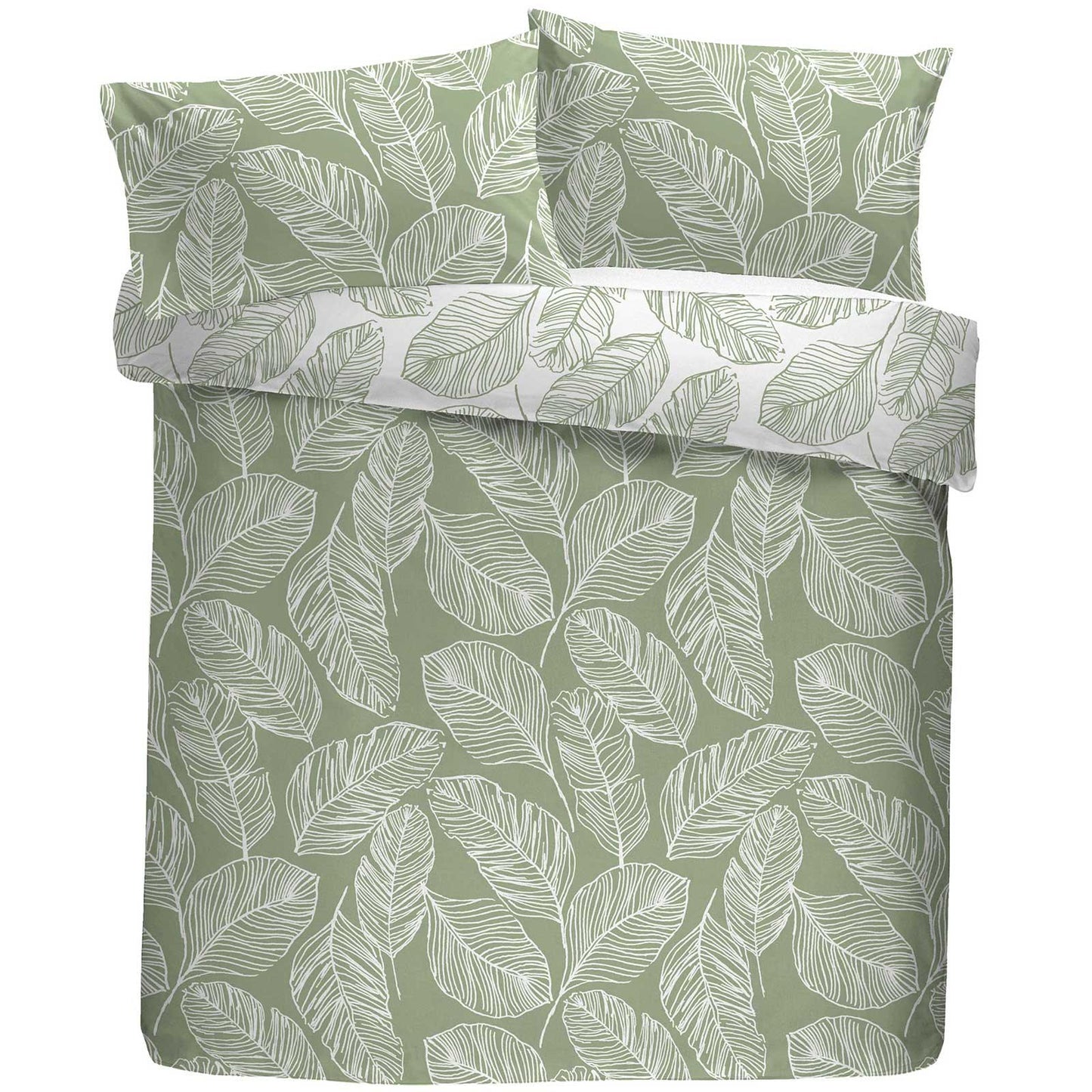 Matteo Duvet Cover Set - Green