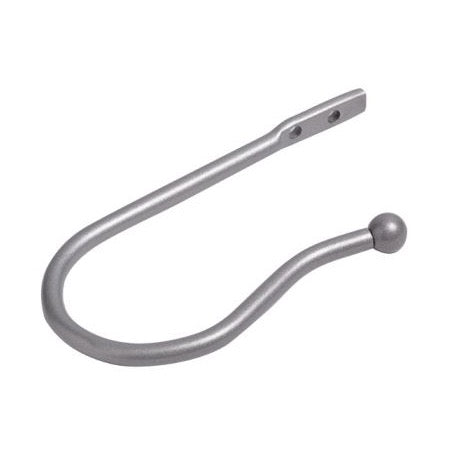Silver Metal Curtain Holdback
