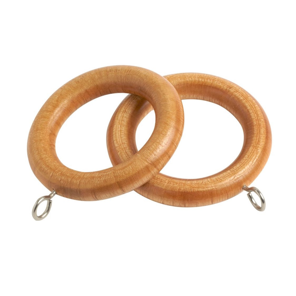 Victory Wood Rings Pk 6 - Light Ash