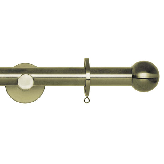 19mm Ball Complete Pole Set - Spun Brass