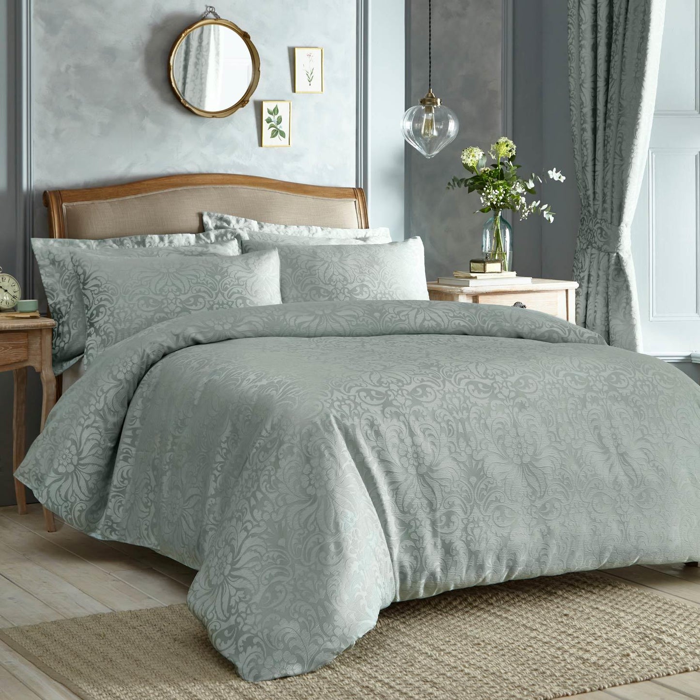 Worcester Duvet Cover Set - Green