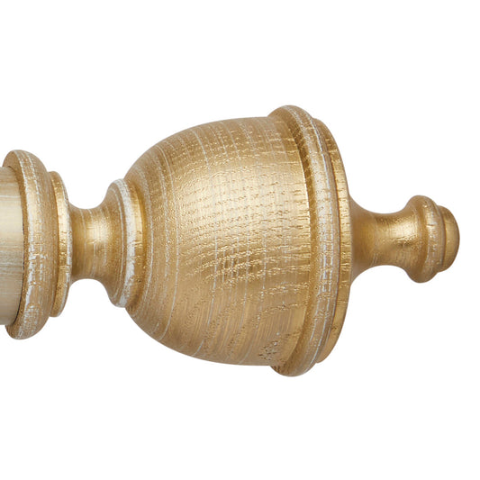 45mm Ashbridge Chatsworth Finial Pk1 - Gold On White