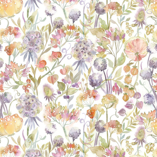 Autumn Floral Fabric