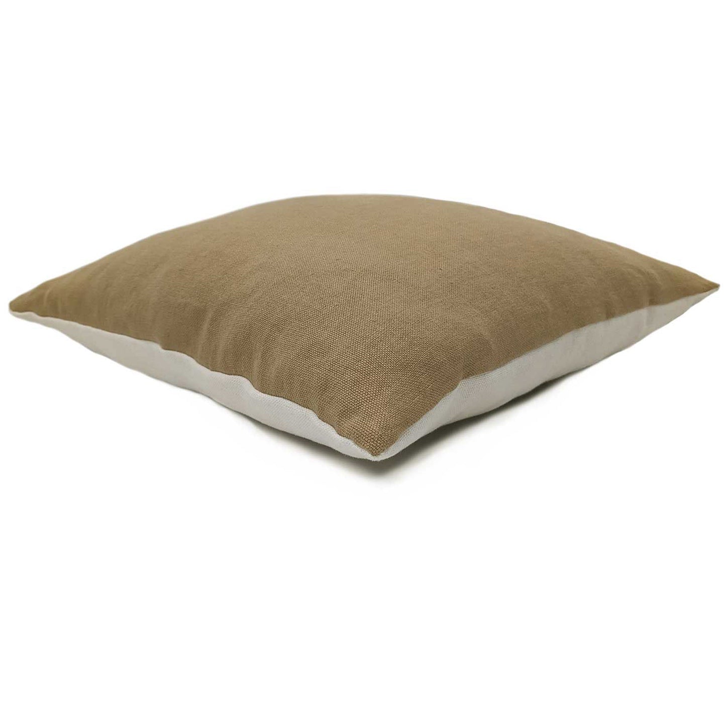 Elba Linen Cushion - Eggshell/Bisque