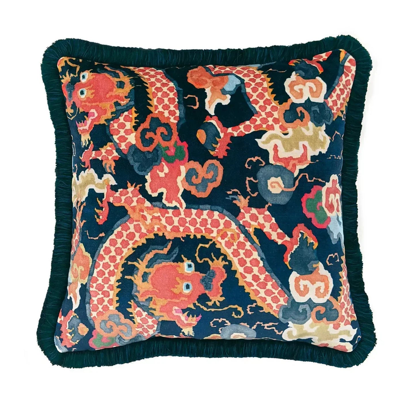 Double Dragon Cushion - Twilight