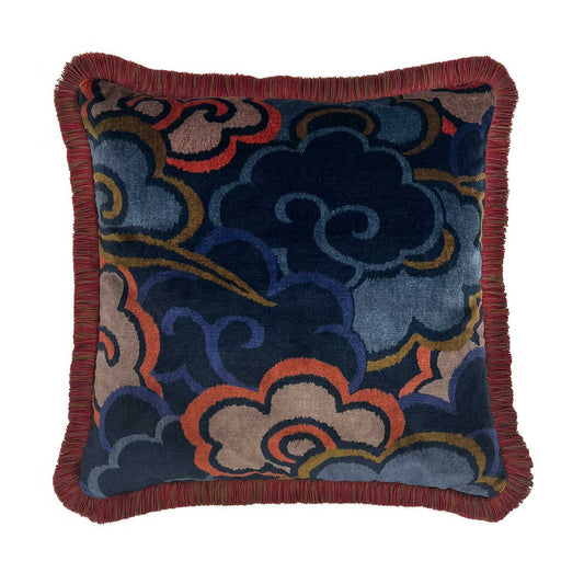 Kimono Dreams Cushion - Blaze