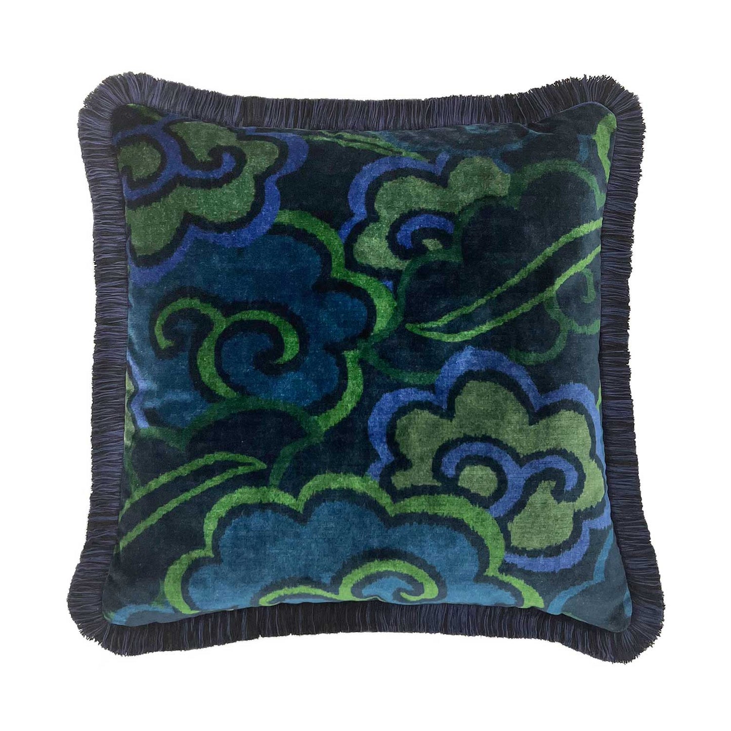 Kimono Dreams Cushion - Moss