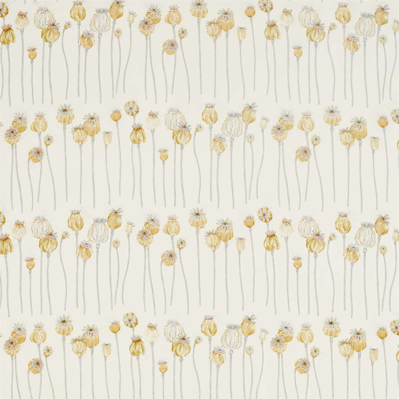 Poppy Pods Fabric