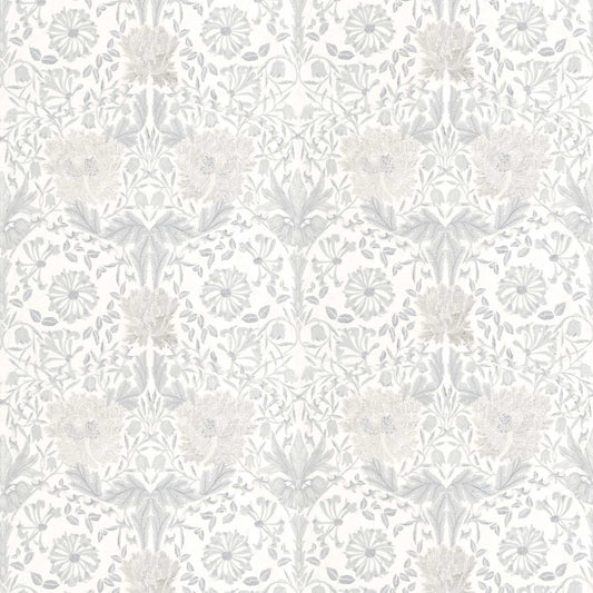 Pure Honeysuckle & Tulip Embroidery Fabric