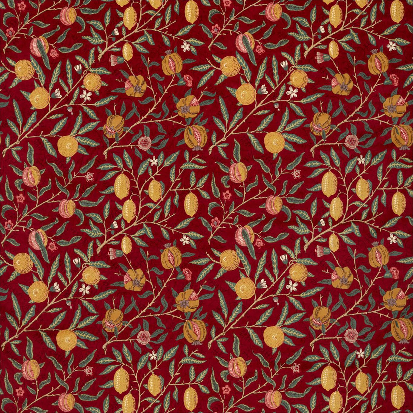 Fruit Velvet Fabric