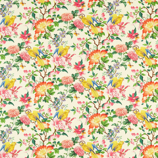 Golden Parrot Fabric