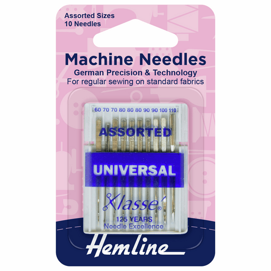 Sewing Machine Needles: Universal Assorted - Pack of 10