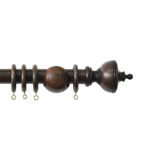 Cathedral Exeter Finial Pole Set - Oak