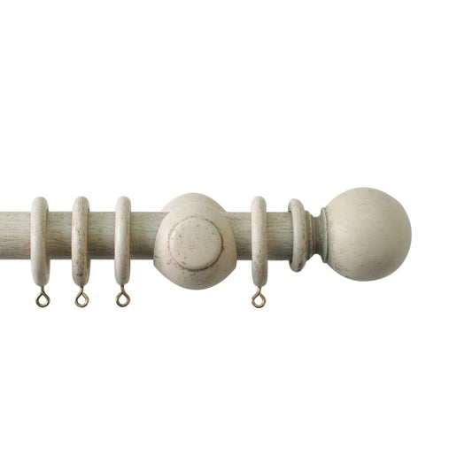 Cathedral Ball Pole Set - Putty